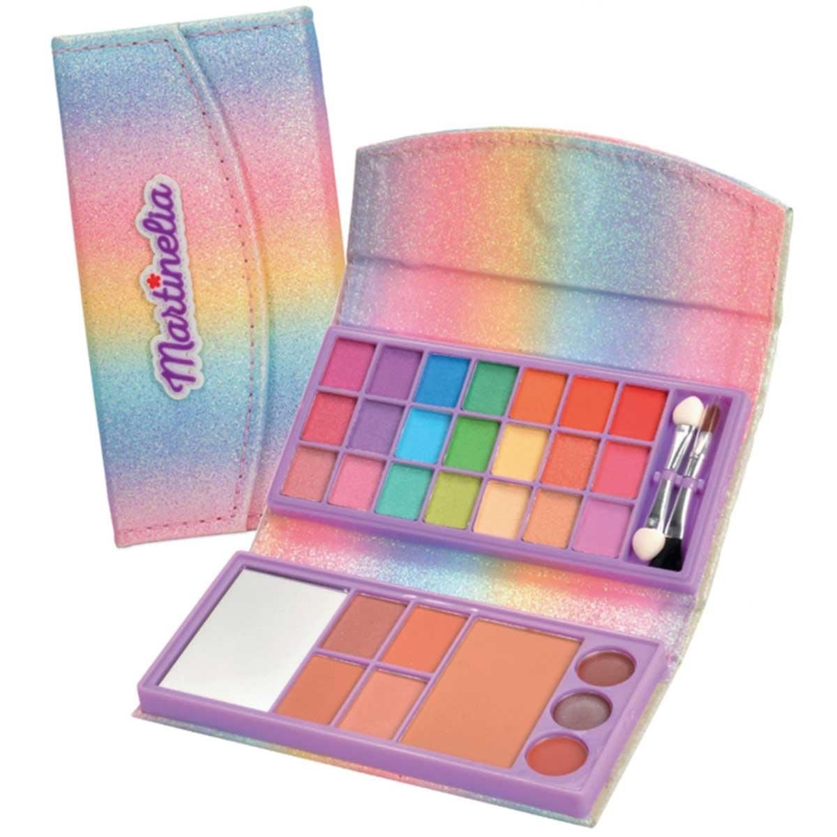 Paleta de machiaj tip portofel, Shimmer Paws, pentru fetite, Martinelia 30574 - imagine 2