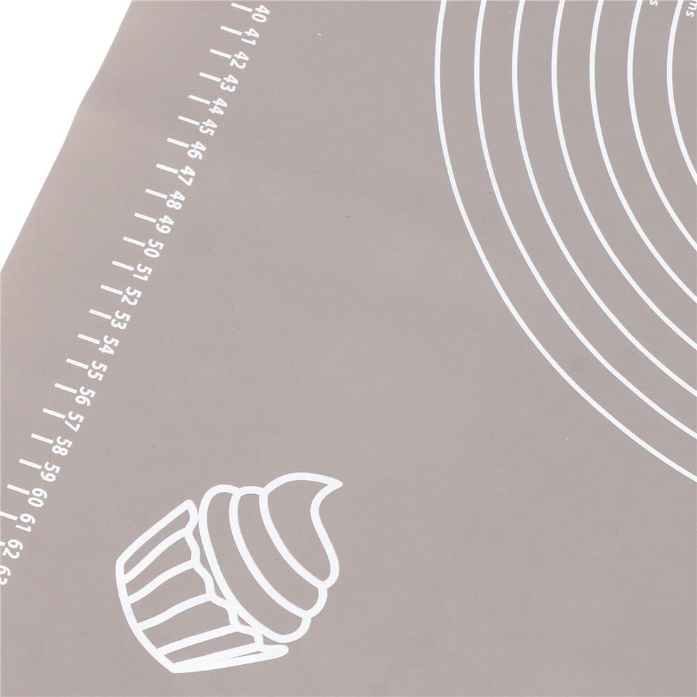 Plansa din silicon alimentar de framantat aluat, rezistenta la temperaturi ridicate, 65x45cm, gri - imagine 11