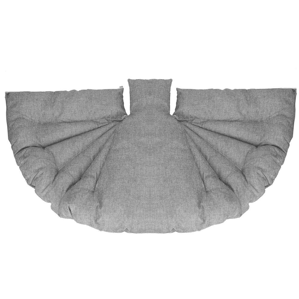 Perna pentru leagane suspendate, cu fermoar, gri, 130x75cm - imagine 6