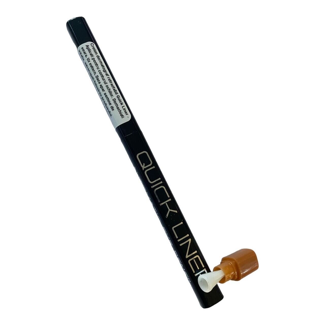 Creion automat Quick Liner, Revers, auriu - imagine 2