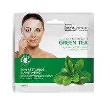 Masca faciala cu extract de ceai verde, IDC Institute 5841, 22 g - imagine 3