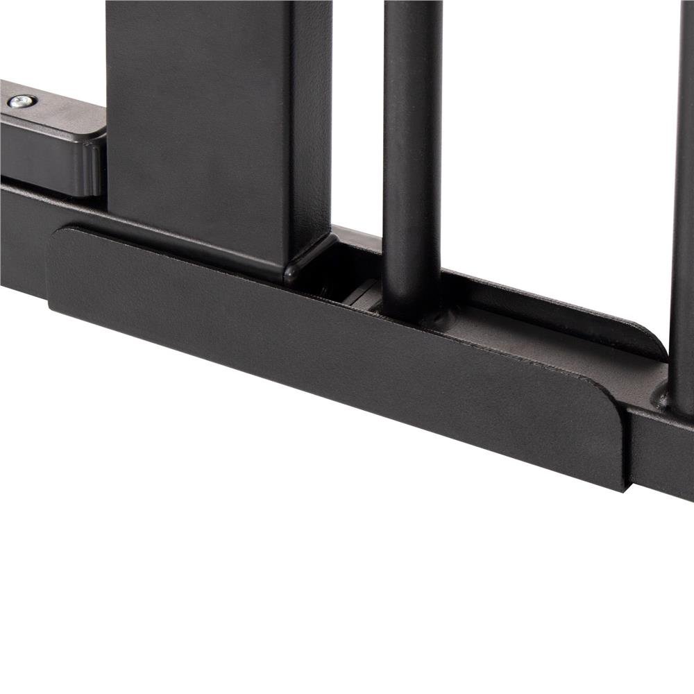 Poarta de siguranta Safety Gate pentru scari, ajustabila 97-103 cm, din otel, neagra - imagine 6