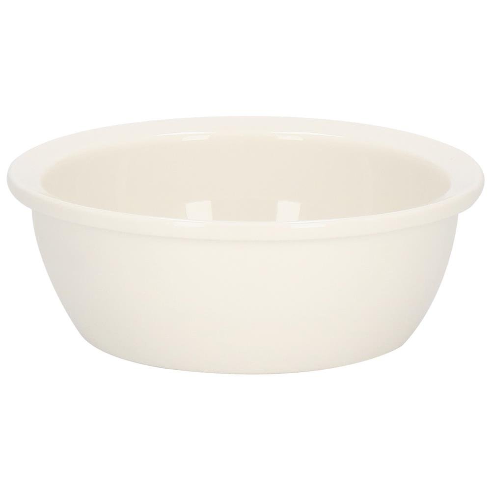 Castron ceramica, bol, pentru caine sau pisica, cu suport din bambus, 15cm - imagine 5