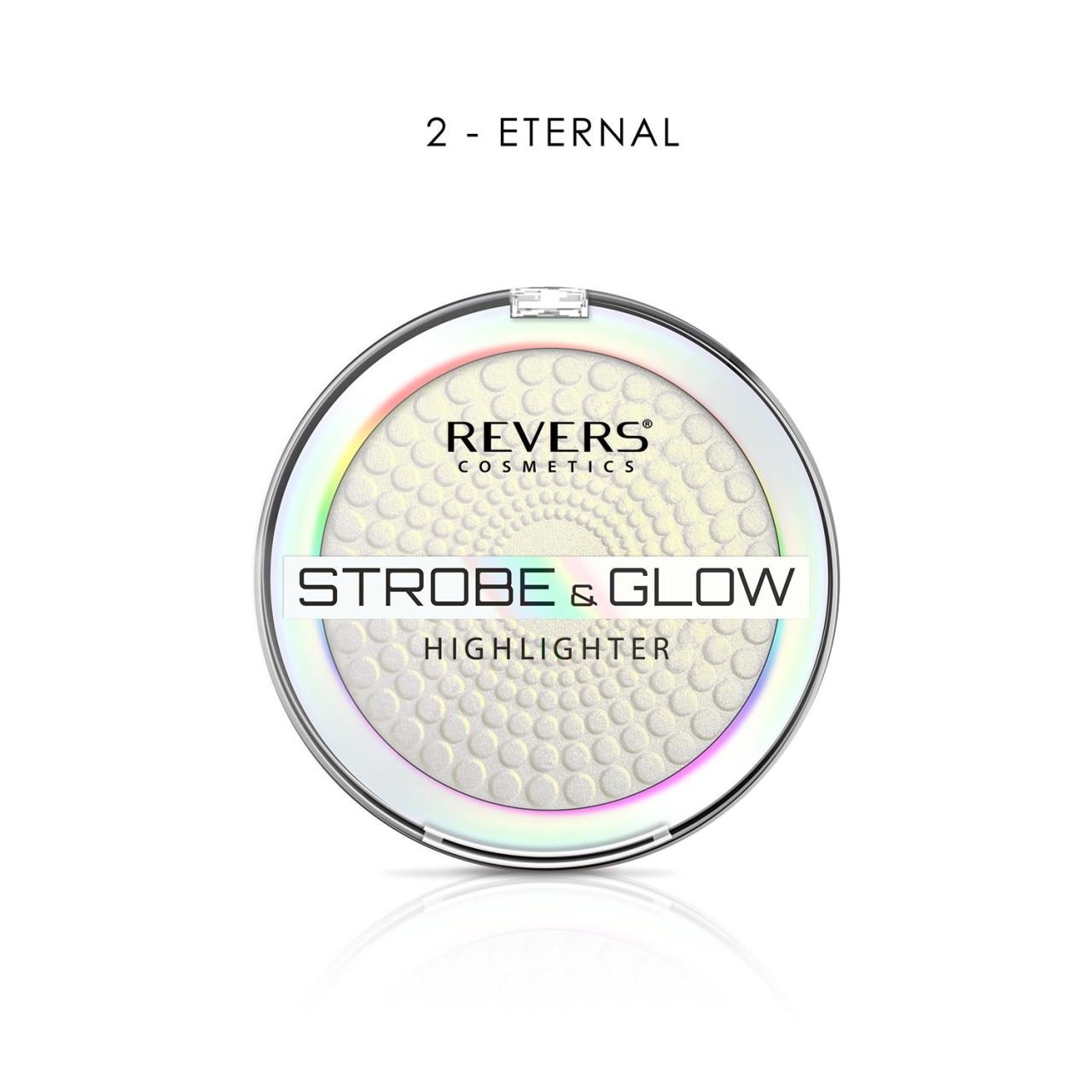 Set 24 bucati Iluminator pudra, Strobe and Glow, Revers, 1-4, 8 g - imagine 7