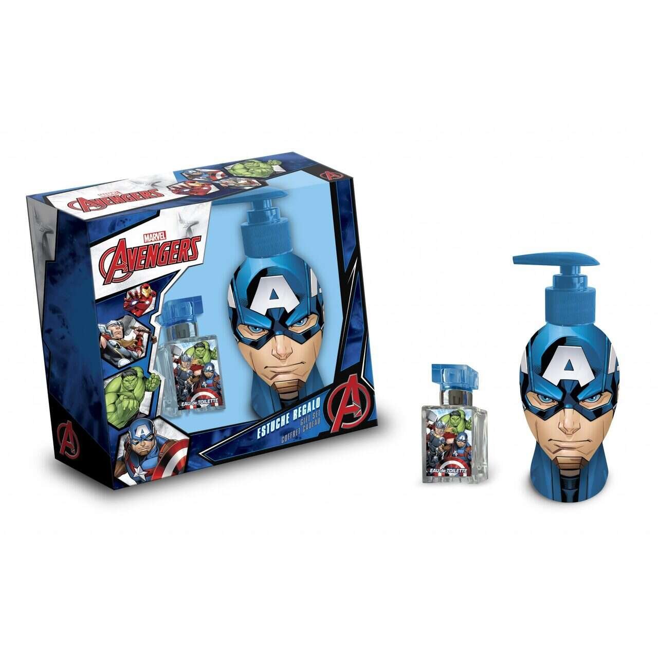 Trusa 20 ml apa de toaleta si 300 ml gel de dus Avengers 2556 - imagine 3
