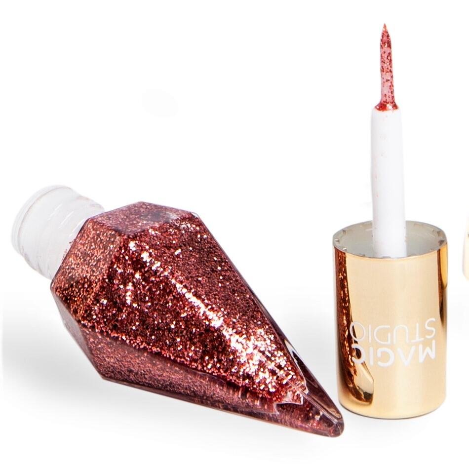 Set fard pleoape lichid Glitter Diamond Trio, Magic Studio 31129 - imagine 2