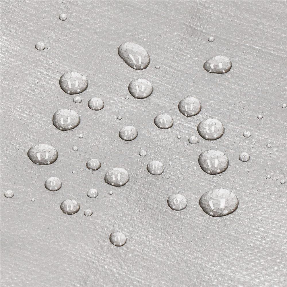 Prelata din polietilena impermeabila laminata, 270g/m2, 3x3m, gri - imagine 11