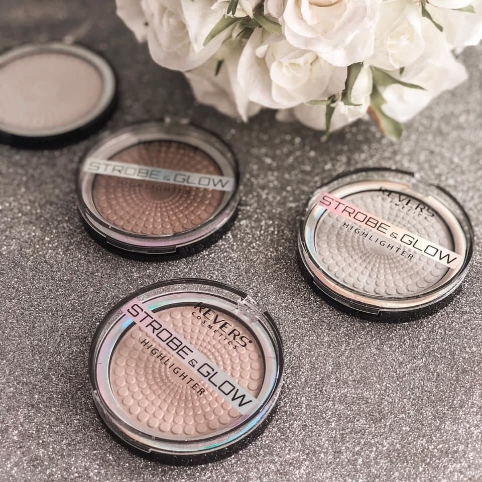 Set 24 bucati Iluminator pudra, Strobe and Glow, Revers, 1-4, 8 g - imagine 4