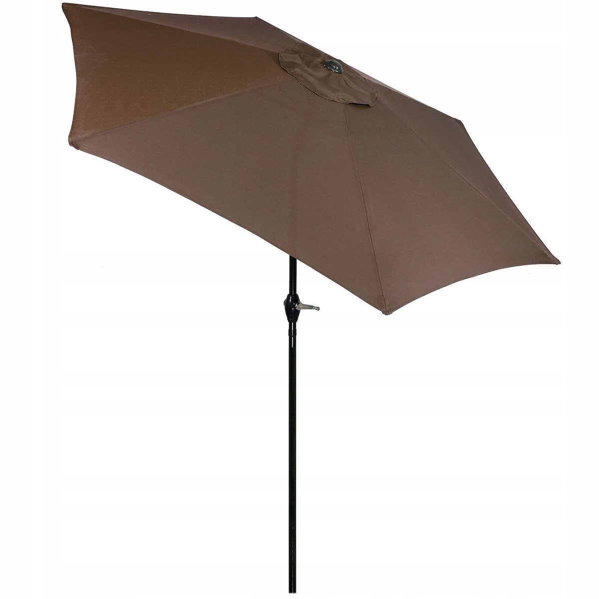 Umbrela terasa gradina, cu manivela si inclinare, GU23, diametru 260cm, maro - imagine 11