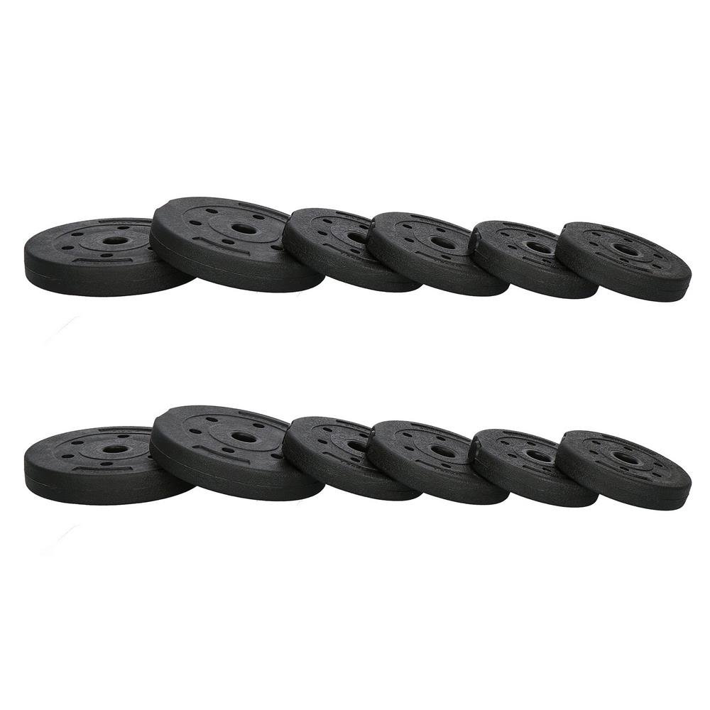 Set gantere si haltera reglabile Sersimo, 20kg - imagine 7