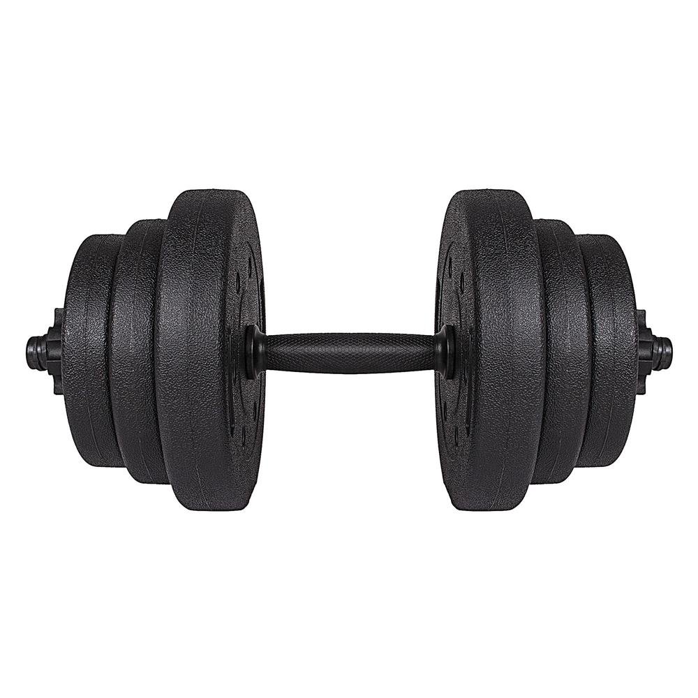 Set gantere reglabile 20kg (2x10kg) din compozit - imagine 5