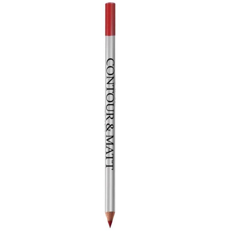 Creion pentru conturul buzelor, Contour and Matt, Revers, nr.07 Red, mat - imagine 4