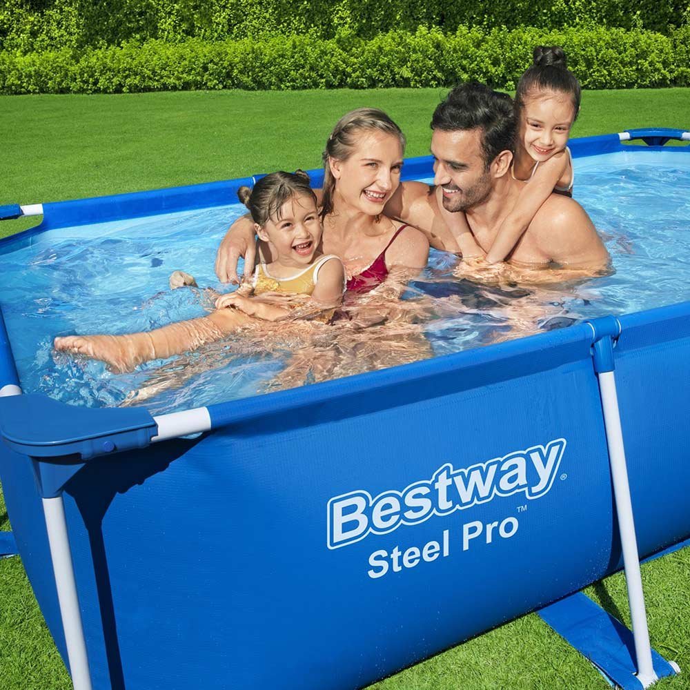Piscina cadru metalic Bestway, 259x170x61 cm, 2.300 litri - imagine 3