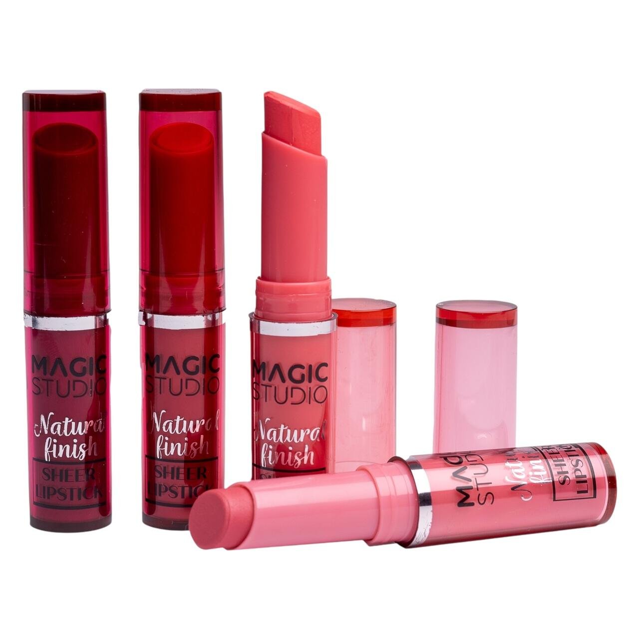 Set 24 Ruj Sheer Lipstick, 12281, Magic Studio - imagine 2