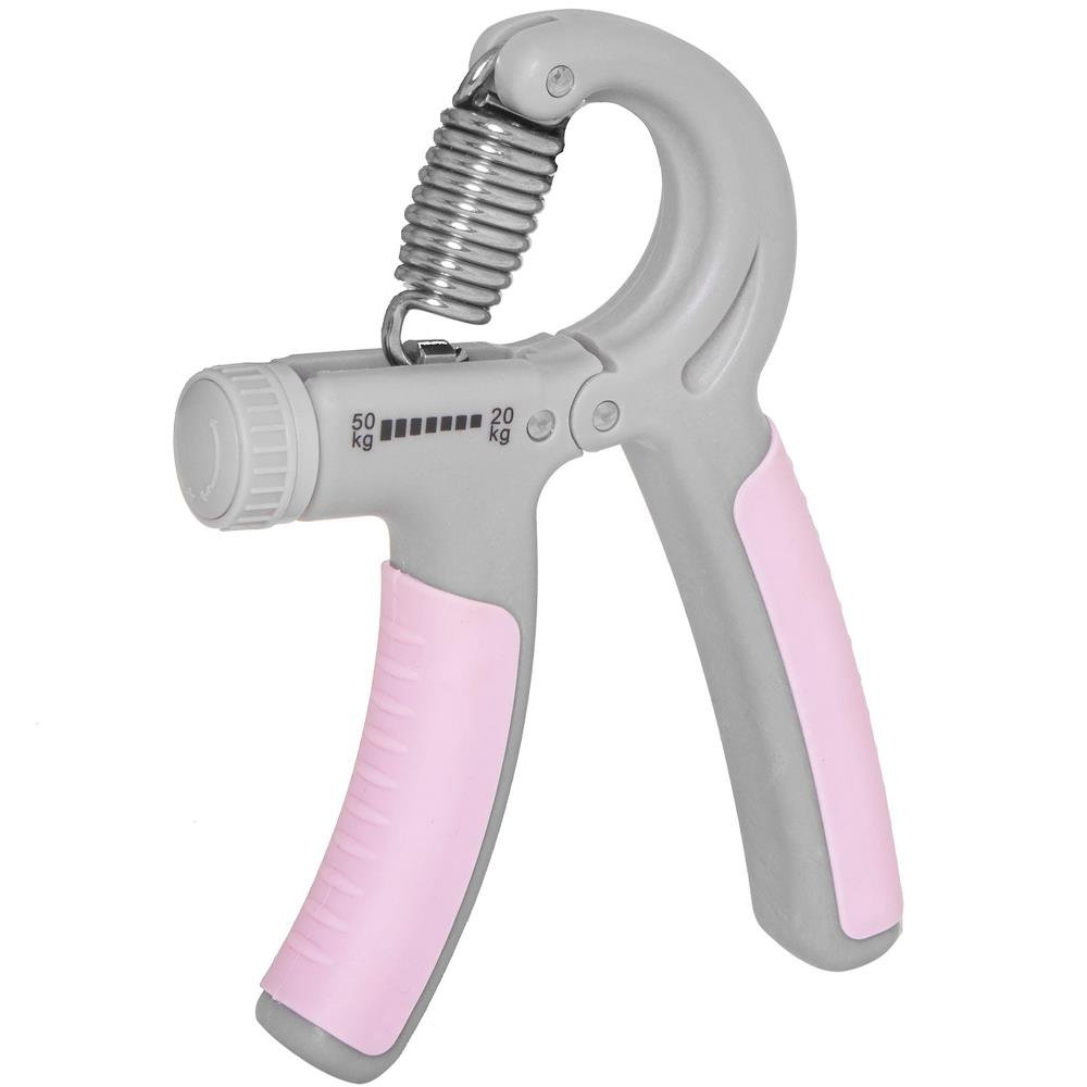 Flexor pentru exercitii antebrat, ajustabil, rezistenta 20-50kg, roz - imagine 3