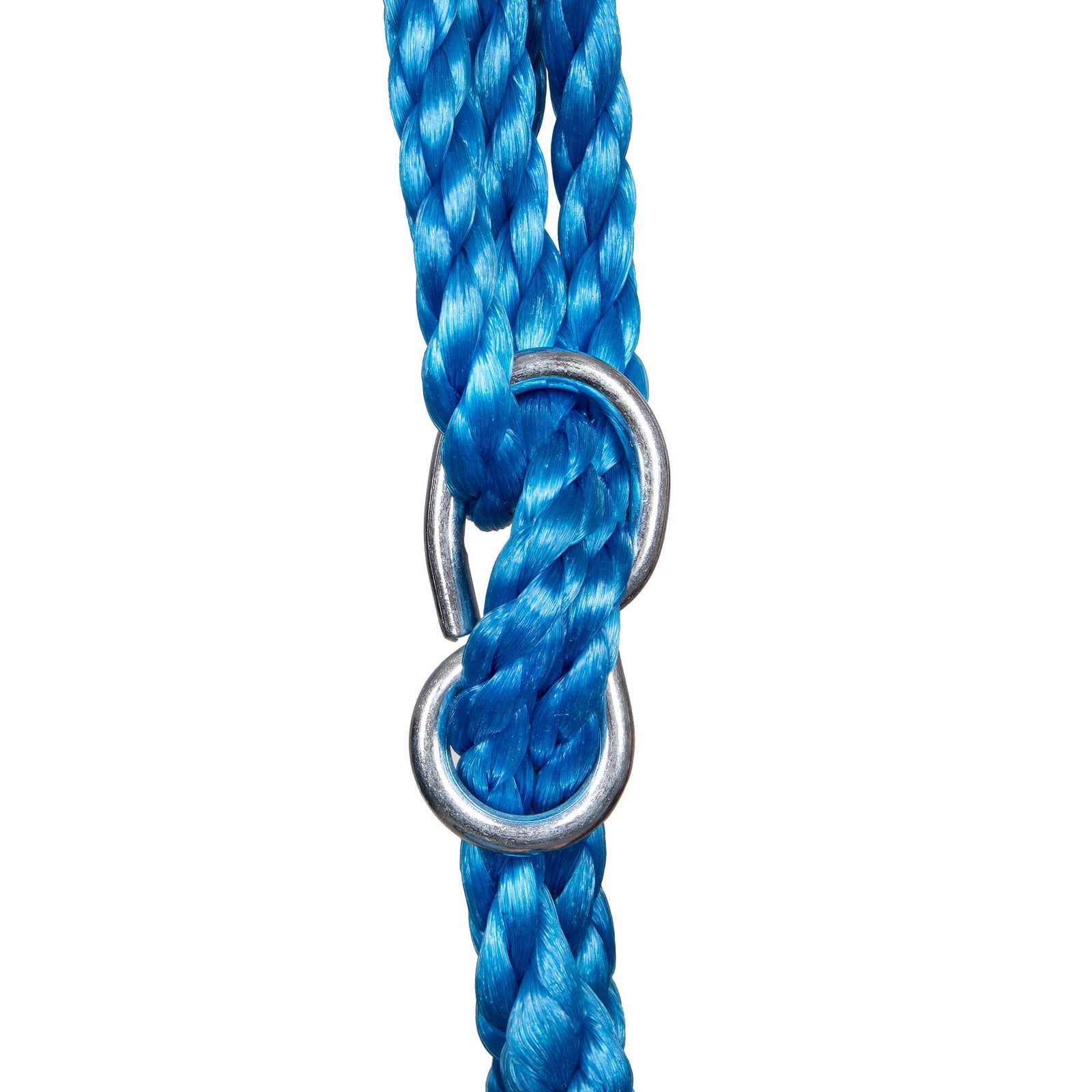 Leagan tip cuib Sersimo NS21, diametru 80cm, inaltime reglabila, pentru exterior, sarcina 100 kg, negru albastru - imagine 5