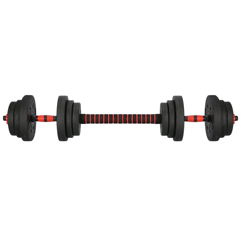 Set gantere si haltera reglabile Sersimo, 20kg - imagine 5