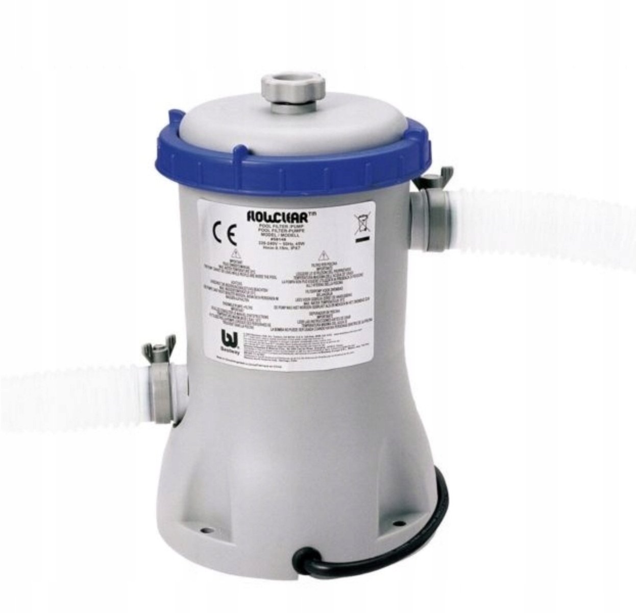 Piscina cadru metalic Bestway, 366x100cm, 9.150 litri, cu pompa de filtrare si scara - imagine 2