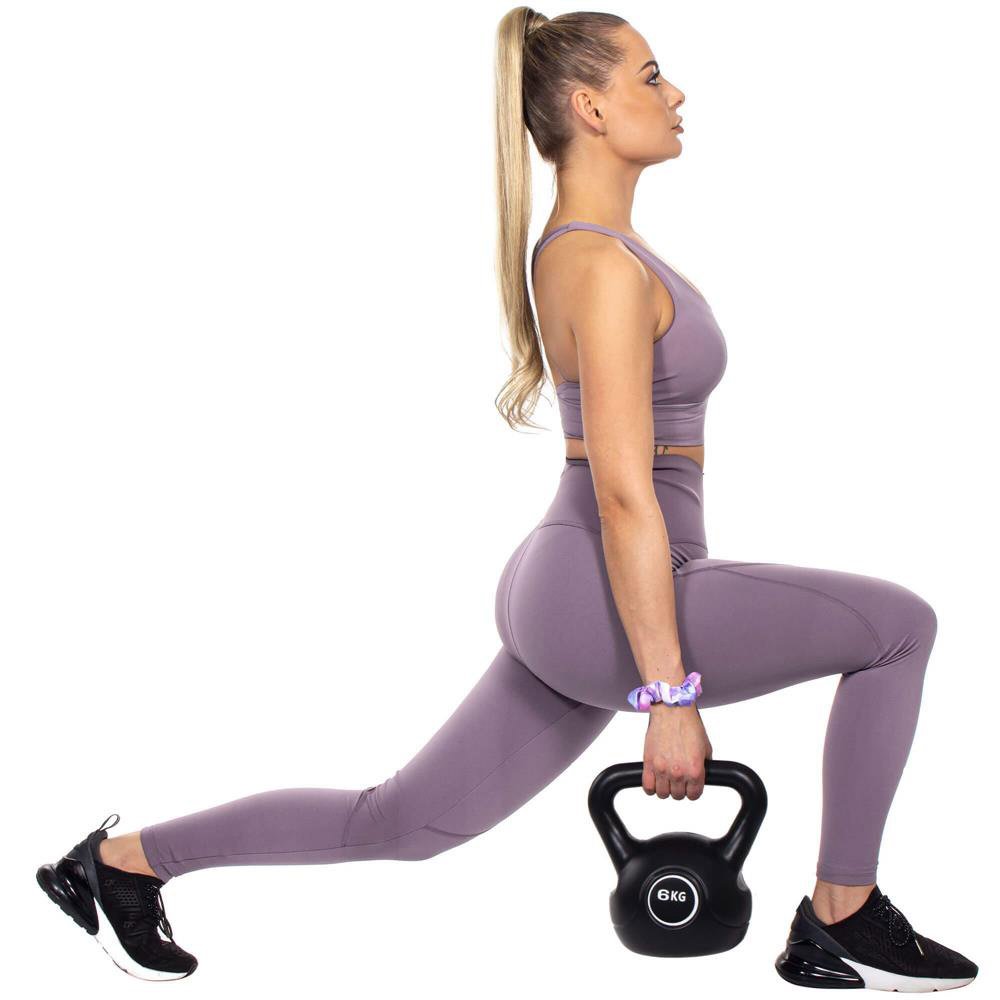 Gantera Kettlebell 6kg Neagra - imagine 6