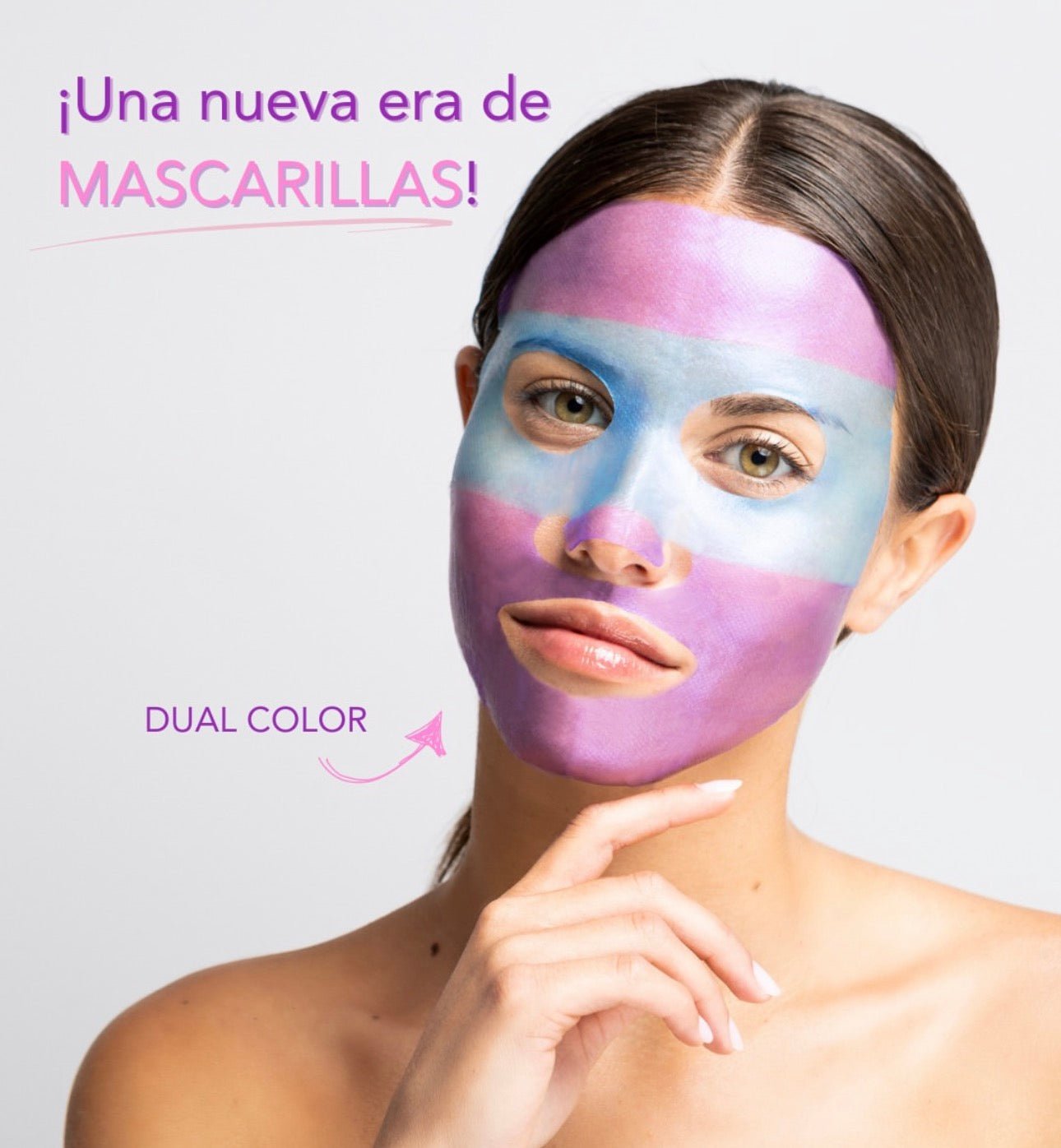 Masca faciala Hidrogel cu Vitamina E & Acid hialuronic, IDC Institute, 90304 - imagine 2