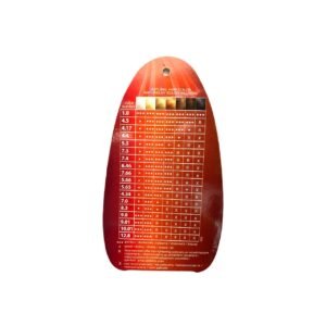 Vopsea de par fara amoniac, Multicolor, Venita, 50 ml, Nr. 4.17, Brown
