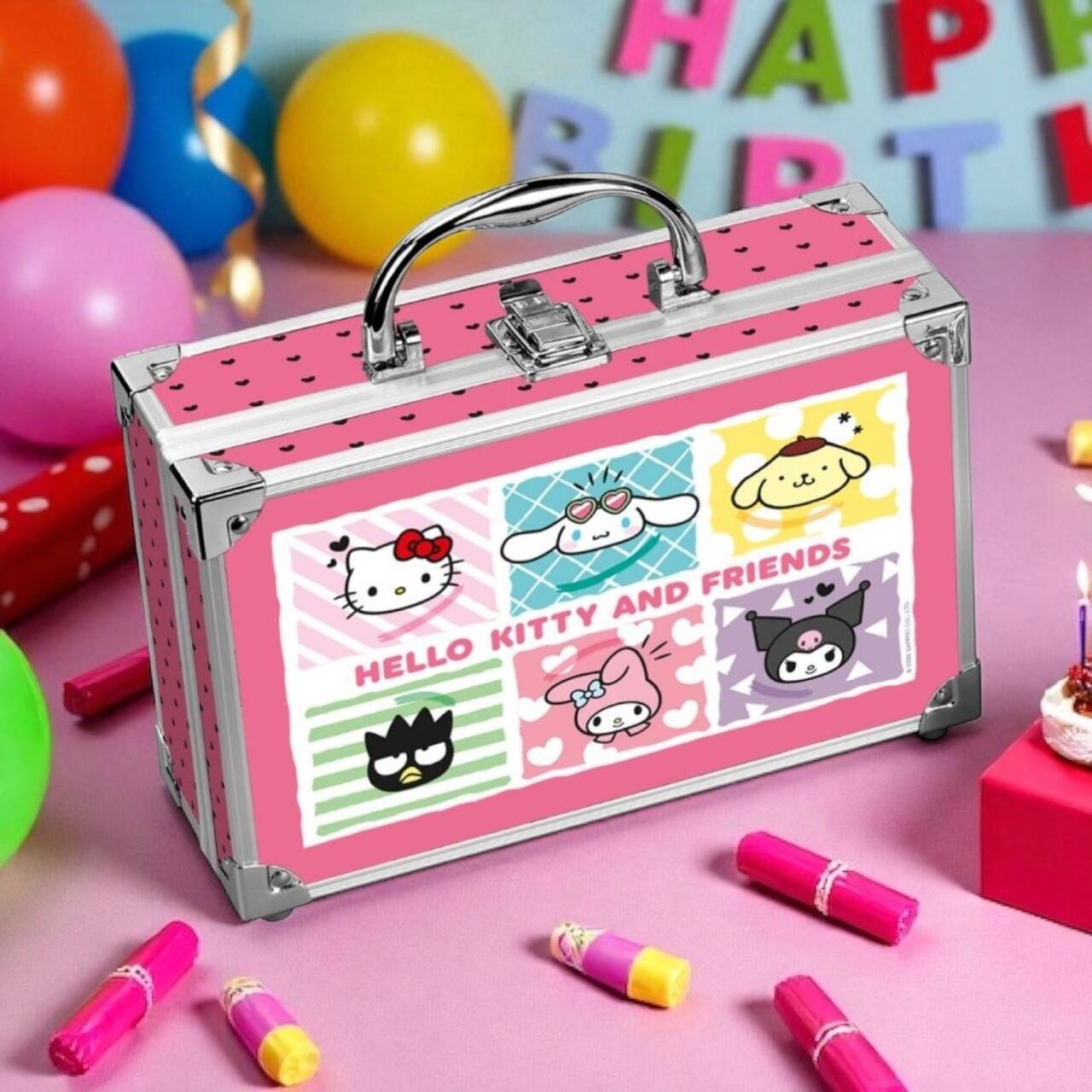 Caseta machiaj tip servieta Hello Kitty 4060 - imagine 3