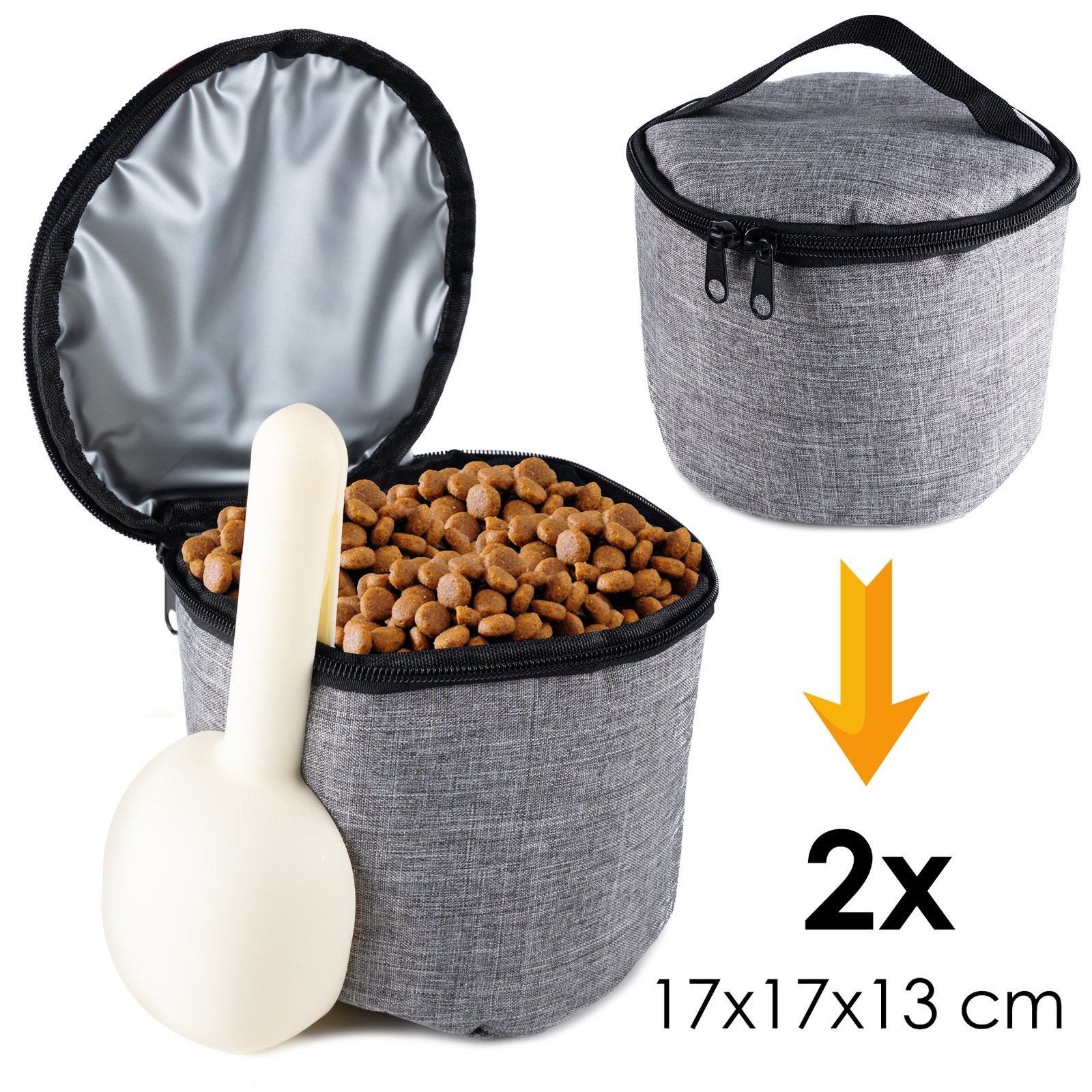 Geanta de drumetie pentru animale de companie, cu spatii de depozitare si accesorii - imagine 9