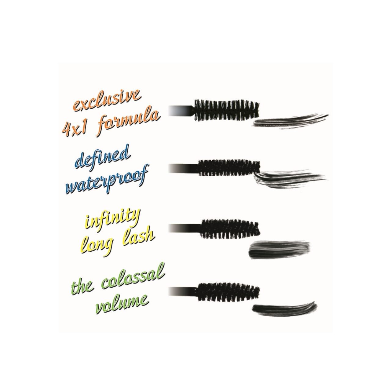 Mascara, Umbrella, negru, 8 ml - imagine 2