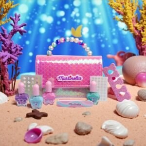 Set pentru unghii Treasure Let’s Be Mermaids, Martinelia, 85438