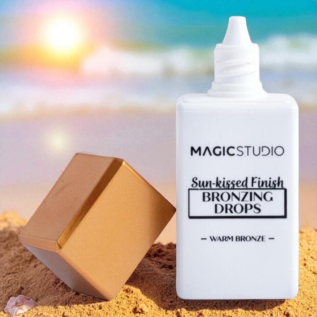 Picături bronzante pentru ten Magic Studio Bronzing Drops, 90316, 35 ml - imagine 2