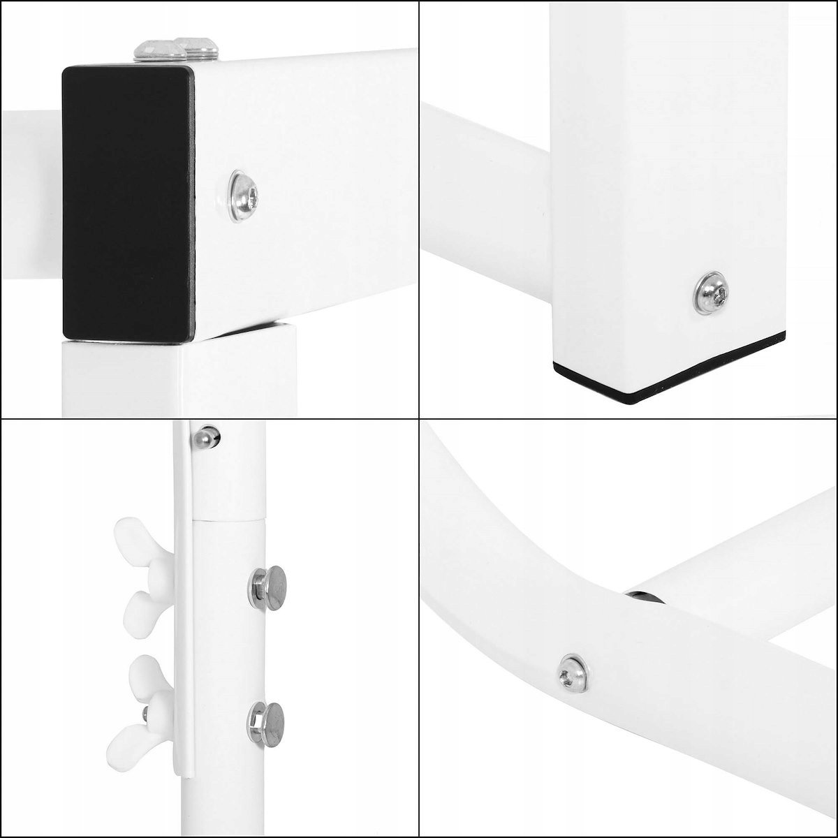 Poarta de fotbal din otel, 200x300cm, profil 38mm, cu elemente de fixare - imagine 7