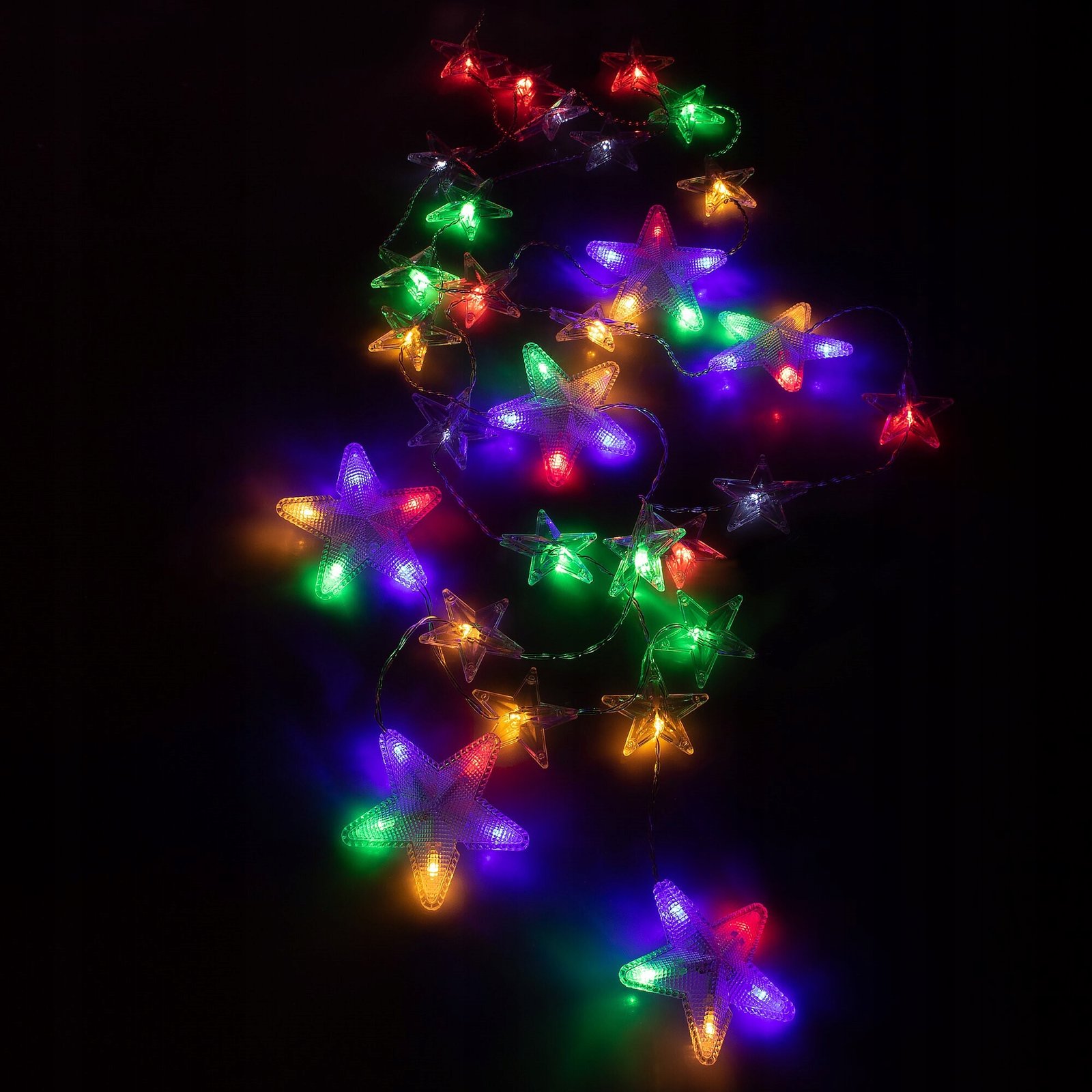 Instalatie lumina tip perdea cu 180 LED-uri, 2m, pentru interior/exterior, iluminare multicolor - imagine 8