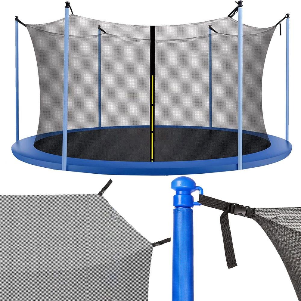 Plasa de siguranta si protectie trambuline, 244cm cu 6 stalpi interiori - imagine 10