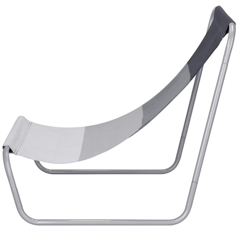 Scaun de plaja Sersimo GC055, pliabil, 90kg, 52x88cm, gri - imagine 15