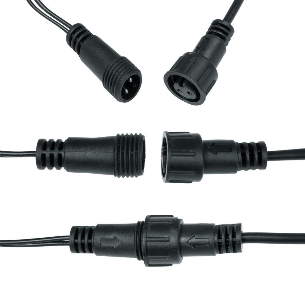 Ghirlanda luminoasa tip perdea Premium 300 LED-uri, 14,5m, 18Wati, interior/exterior, cu flash, alb cald (galben) - imagine 10