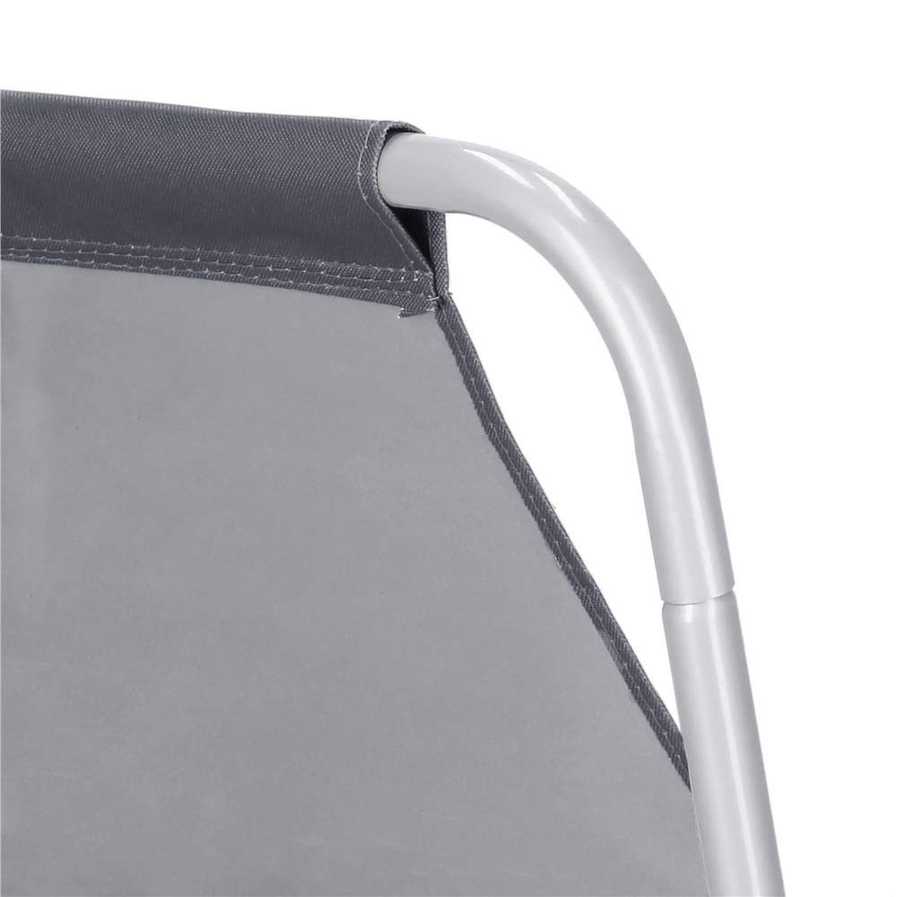 Scaun de plaja Sersimo GC055, pliabil, 90kg, 52x88cm, gri - imagine 14