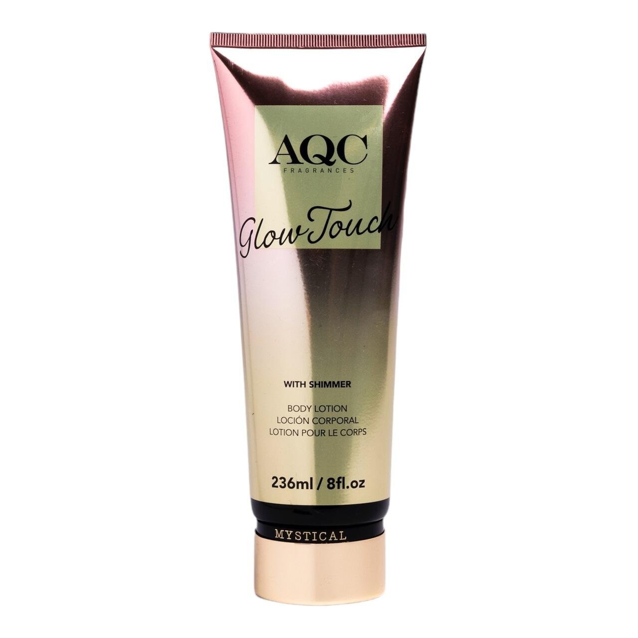 Set 9 lotiuni de corp Glow Touch Shimmer Aquarius 99038, 238 ml - imagine 3