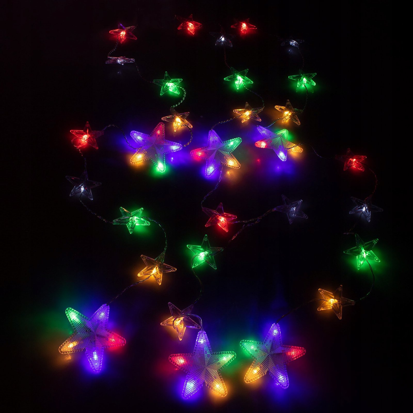 Instalatie lumina tip perdea cu 180 LED-uri, 2m, pentru interior/exterior, iluminare multicolor - imagine 14